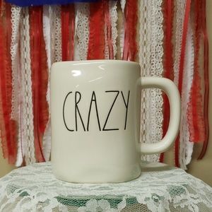 Rae Dunn Mug "Crazy" LL